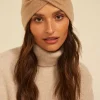 Bandeau Cache Oreilles, 100% Cachemire Camel Bruce Sud Express
