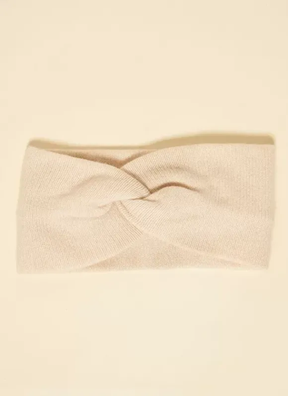 Bandeau Cache Oreilles, 100% Cachemire Milk Bruce Sud Express