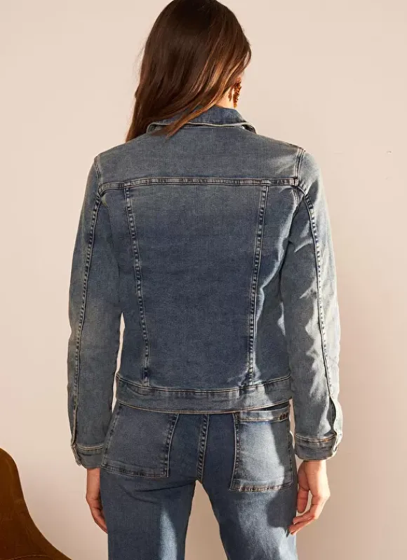 Blouson En Jean Medium Stone Voko Sud Express