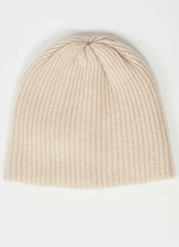 Bonnet 100% Cachemire Beige Chine Bibou Sud Express