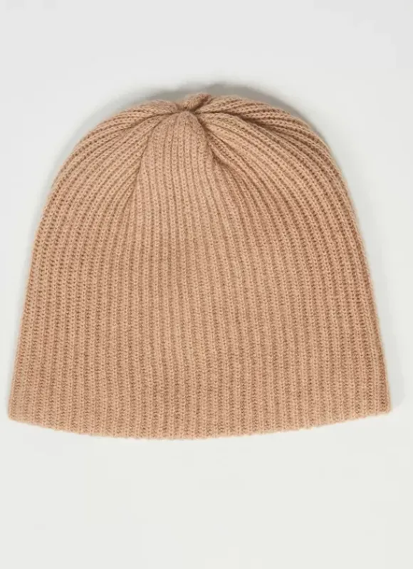Bonnet 100% Cachemire Camel Bibou Sud Express