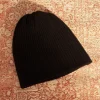 Bonnet 100% Cachemire Noir Bibou Sud Express