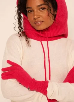 Cagoule En Cotes Avec Liens De Serrage Framboise Bennyx Sud Express