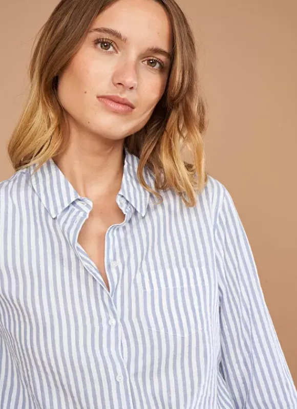 Chemise A Manches Longues Ciel Cathia Sud Express