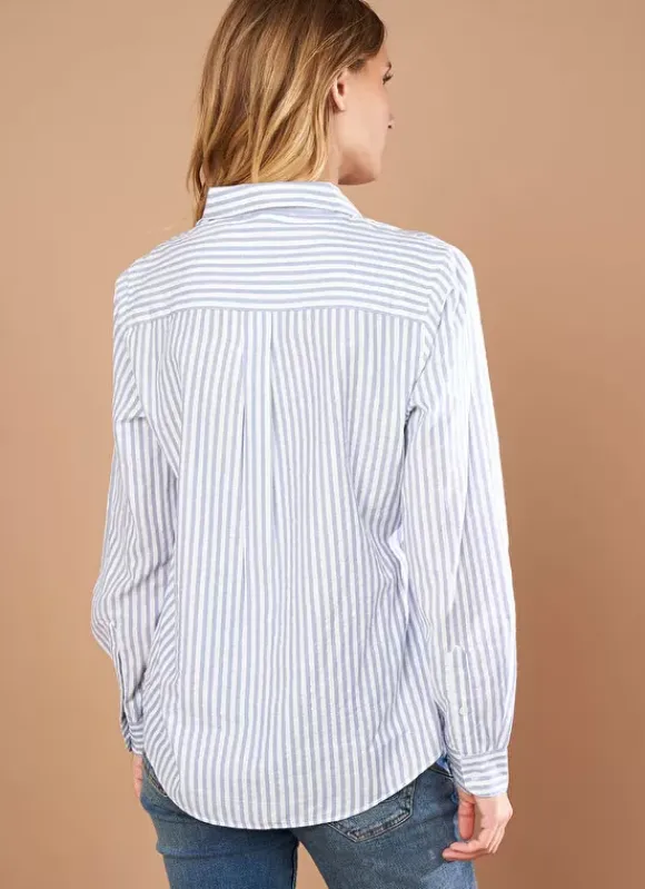Chemise A Manches Longues Ciel Cathia Sud Express
