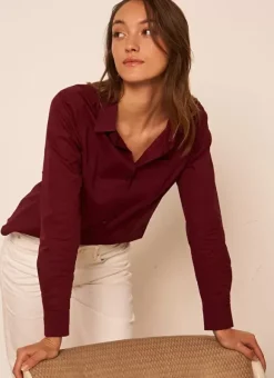 Chemise Classique Bordeaux Cortaline Sud Express