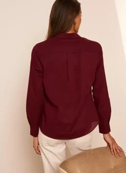 Chemise Classique Bordeaux Cortaline Sud Express