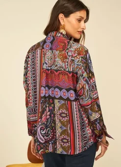 Chemise Classique Imprimee Kaki Cartage Sud Express