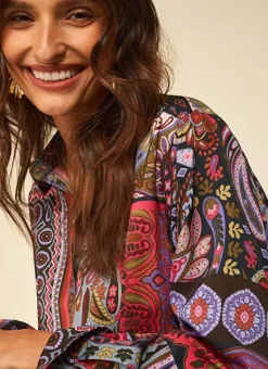 Chemise Classique Imprimee Kaki Cartage Sud Express