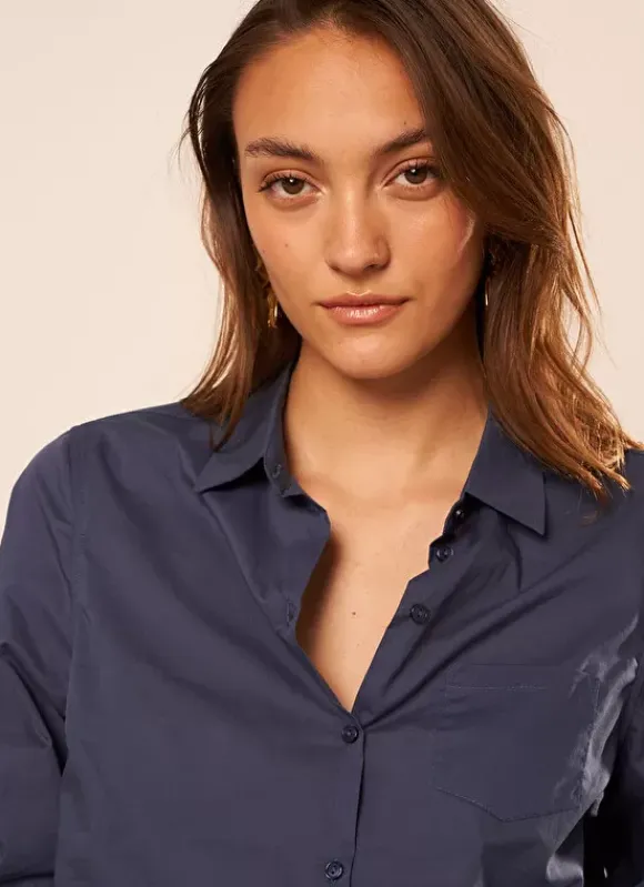 Chemise Classique Indigo Cortaline Sud Express