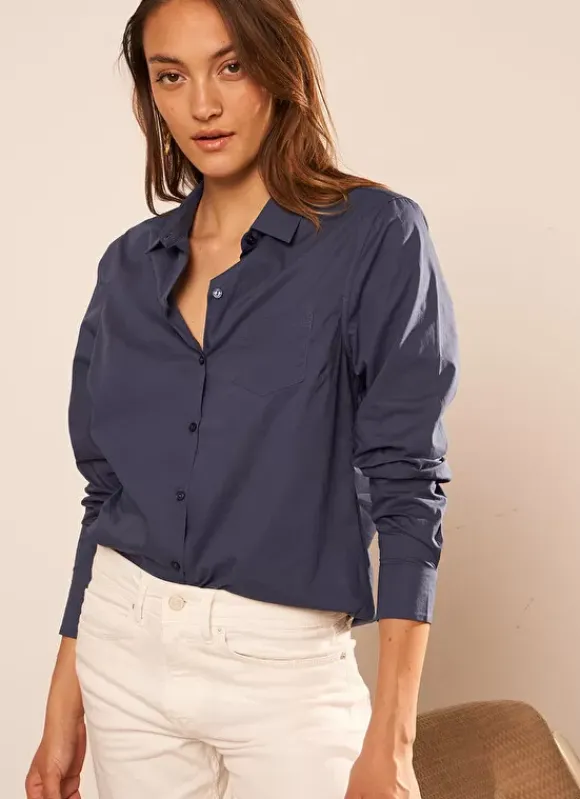 Chemise Classique Indigo Cortaline Sud Express