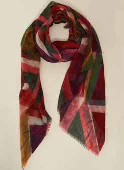 Foulard Imprime Corail Eddi Sud Express