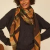 Foulard Imprime Ocre Elio Sud Express