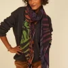 Foulard Imprime Violet Eimy Sud Express
