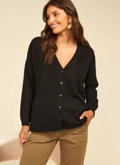 Gilet Col V Noir Goa Sud Express