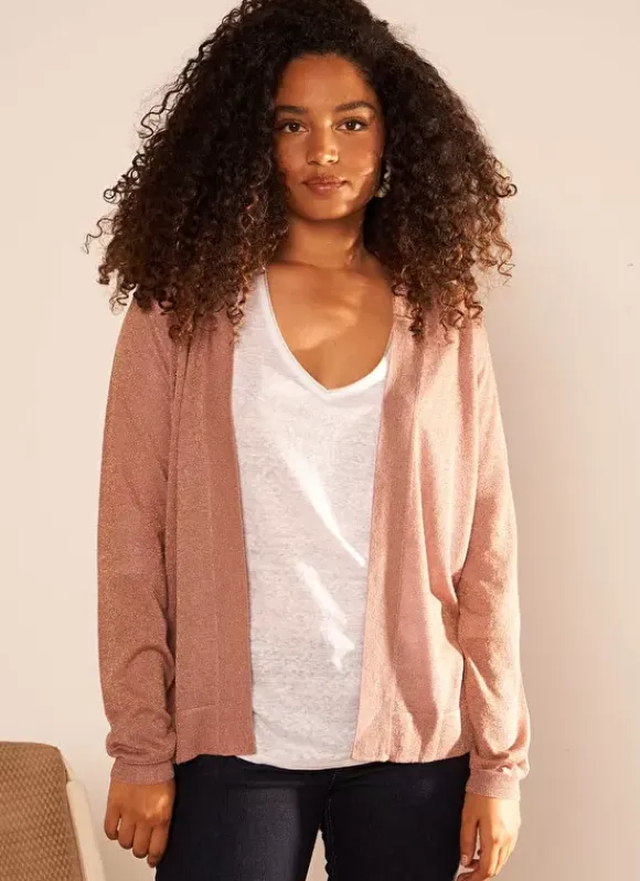 Gilet Ouvert Mi-Long Poudre Gladi Sud Express