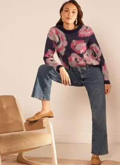 Jean A La Coupe Flare Medium Stone Clara Sud Express