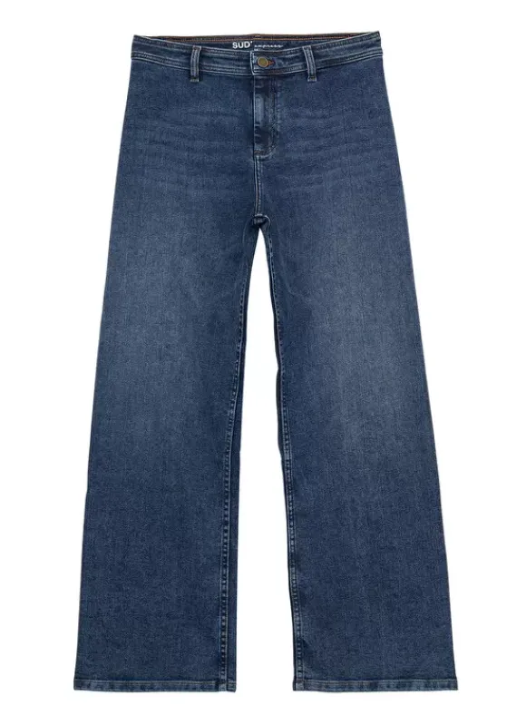 Jean A La Coupe Flare Medium Stone Clara Sud Express