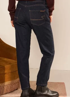 Jean Boyfriend A Cinq Poches, Taille Medium Brut Ben Sud Express