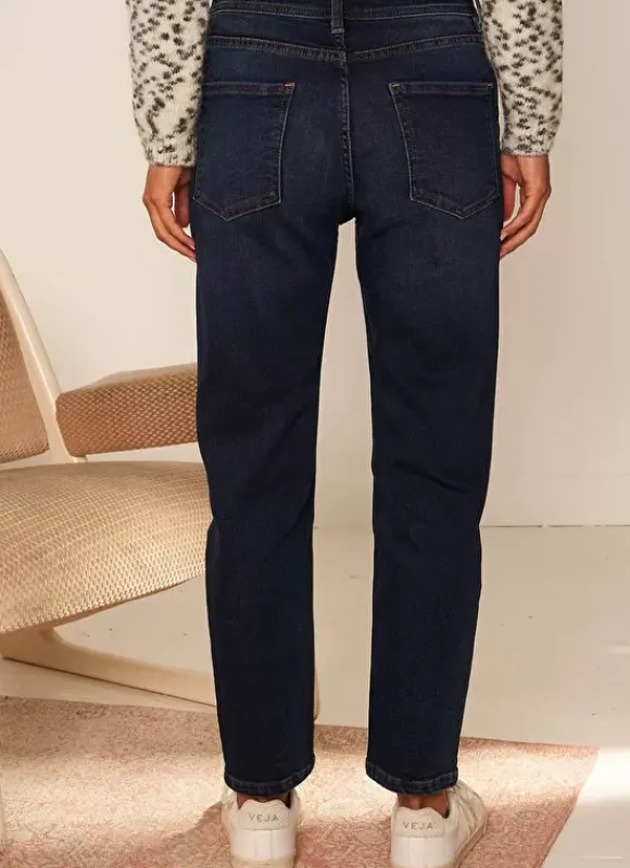 Jean Boyfriend A Cinq Poches Dark Stone Ben Sud Express