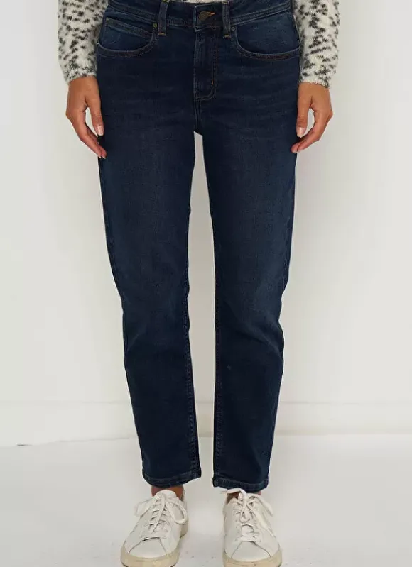Jean Boyfriend A Cinq Poches Dark Stone Ben Sud Express