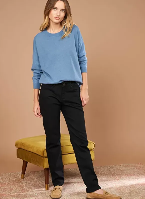 Jean Slim Cinq Poches Black Stella Sud Express