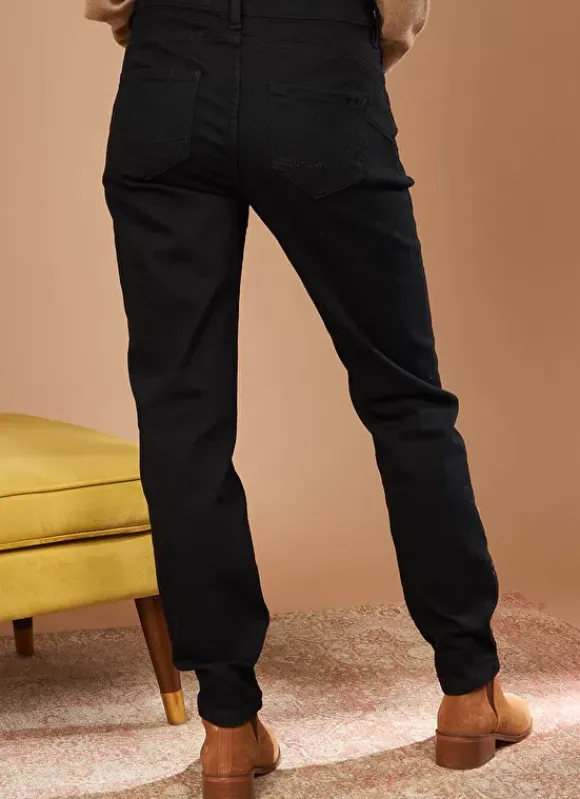 Jean Slim Cinq Poches Black Stella Sud Express