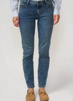 Jean Slim Cinq Poches Medium Dark Sto Stella Sud Express