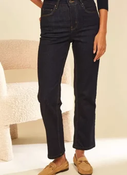 Jean Taille Haute Cinq Poches Brut Debby Sud Express