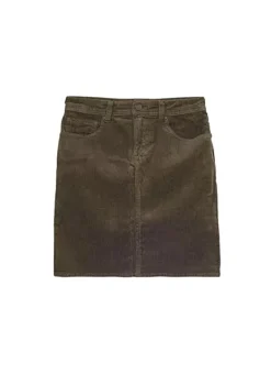 Jupe Courte En Velours Kaki Joshuali Sud Express
