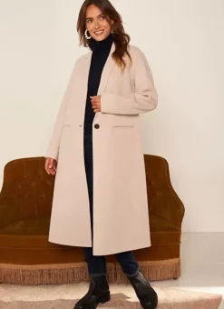 Manteau En Laine Craie Metoile Sud Express