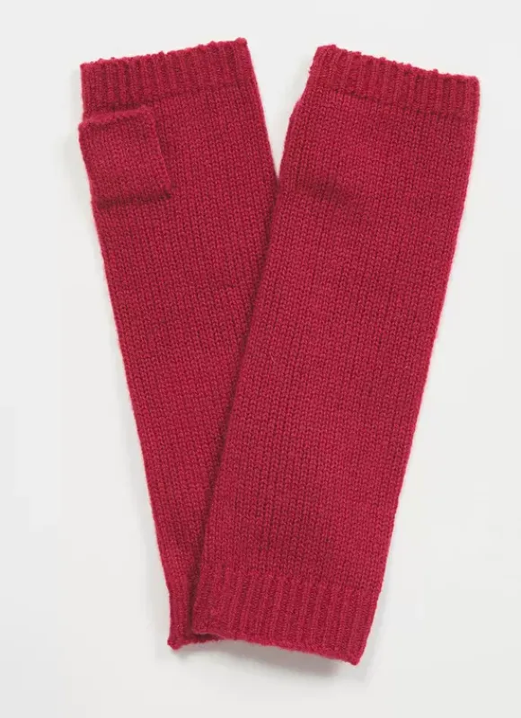 Mitaines Pur Cachemire Framboise Garou Sud Express