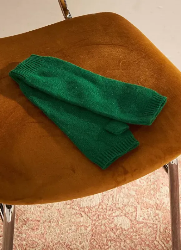 Mitaines Pur Cachemire Green Garou Sud Express