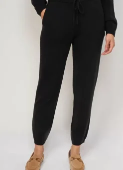 Pantalon 100% Cachemire Noir Perlou Sud Express