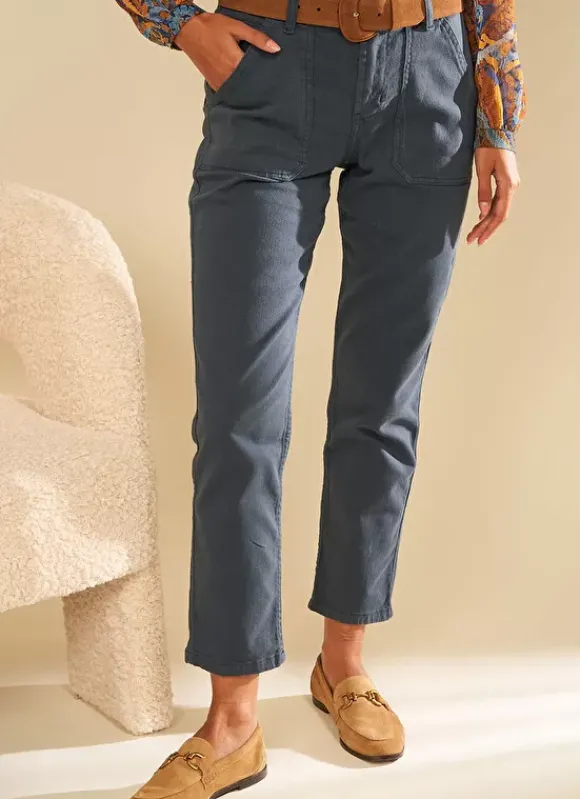 Pantalon Boyfriend Indigo Peracles Sud Express