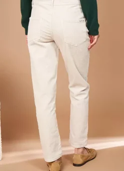 Pantalon Boyfriend Velours Pierre Pavlina Sud Express