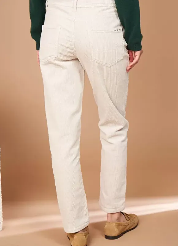Pantalon Boyfriend Velours Pierre Pavlina Sud Express
