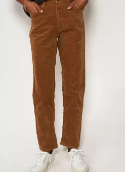 Pantalon Boyfriend Velours Camel Pavlina Sud Express