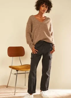 Pantalon Cargo Taille Haute Plomb Pargo Sud Express