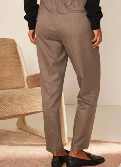 Pantalon Coupe Jogging Beige Chine Parina Sud Express