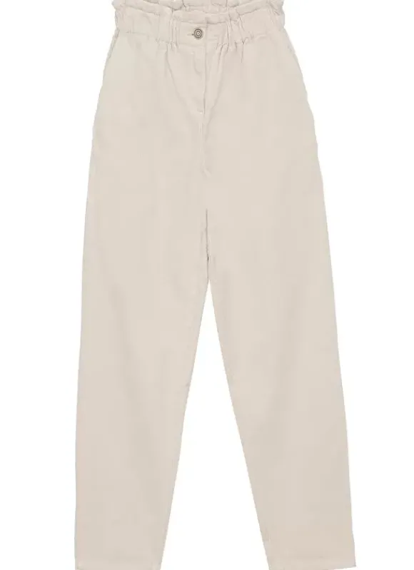 Pantalon En Velours Cotele, Coupe Carotte Pierre Parah Sud Express