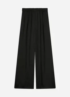Pantalon Fluide Satine Noir Parock Sud Express