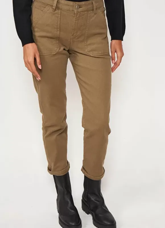 Pantalon Taille Medium Kaki Peracles Sud Express