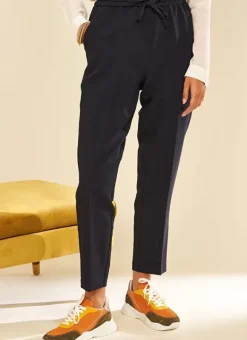 Pantalon Tailleur Marine Pastelle Sud Express