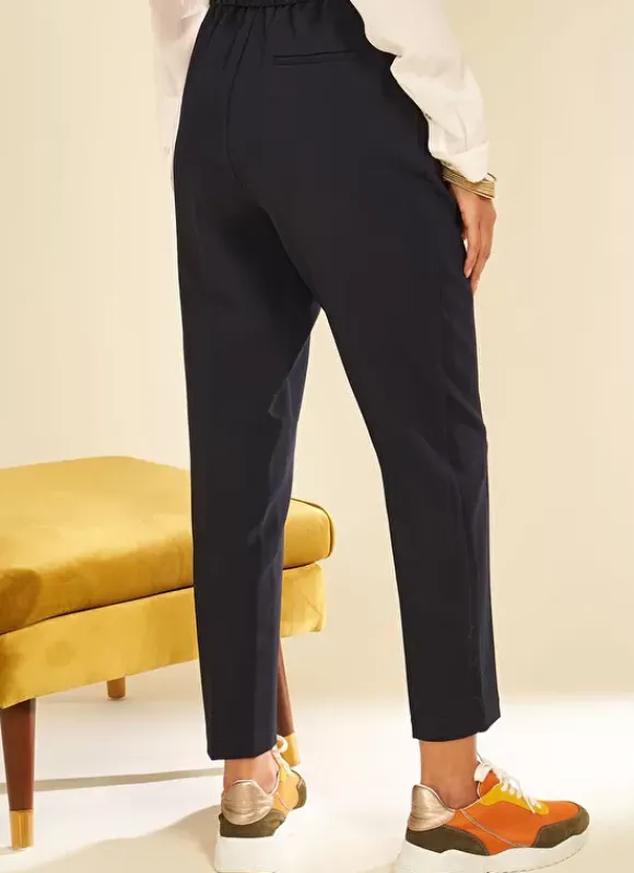 Pantalon Tailleur Marine Pastelle Sud Express