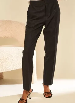Pantalon Tailleur Noir Pao Sud Express
