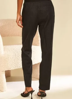 Pantalon Tailleur Noir Pao Sud Express