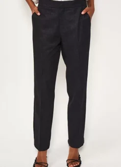 Pantalon Tailleur Noir Pao Sud Express