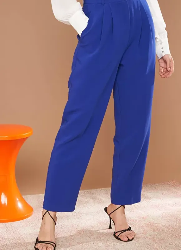 Pantalon Tailleur Taille Haute Neon Pasalta Sud Express