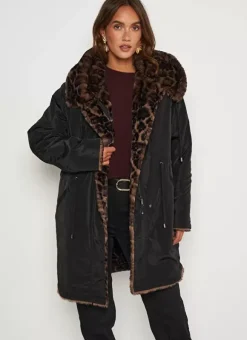 Parka Bi Matiere Reversible Noir Madison Sud Express